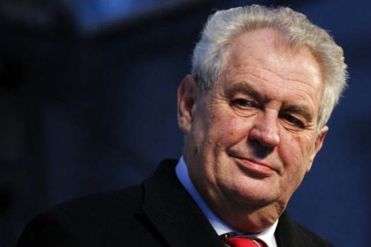 Botrányt kavartak a cseh államfő rádióban elhangzott vulgáris szavai