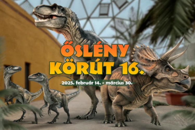 A dinoszauruszok korát mutatja be a Fővárosi Állatkert Biodómjában nyíló új kiállítás