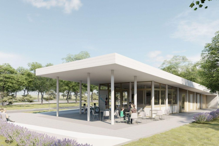 Újabb európai színvonalú kerékpáros központot adtak át a Balatonnál