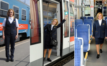 Száz vasutas teszteli az új MÁV egyenruhákat