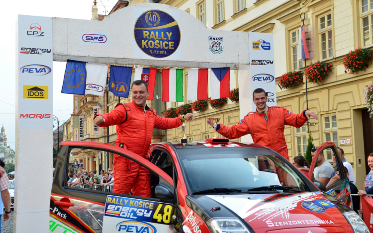 Bronzot érő verseny a Kassa Rally-n
